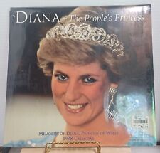 Diana The Peoples Princess 1998 Vintage Calendar New Sealed Princess Of Wales picture