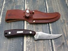 Vintage - Schrade USA Old Timer Knife 152 with Original Leather Sheath Skinner picture