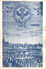 1972 EDELWEISS RESTAURANT vintage dinner menu BANGKOK, THAILAND - Topper Club picture