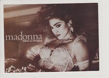 Madonna. Like a Virgin  Promo Paris Risque Postcard  Sexy Lingerie picture