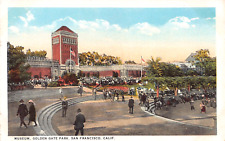 Museum, Golden Gate Park, San Francisco, California, Early Postcard, Unused picture