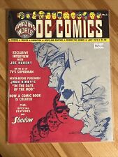 Amazing World of DC Comics #1 1974 Rare DC Fanzine Great Condition NM+ picture