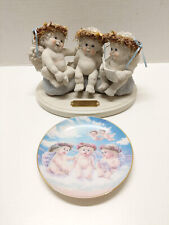 Dreamsicles The Flying Lesson Figurine & Plate 1993 picture