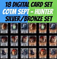 COTM Character of Month Hunter Silver/Bronze 18 Card Set Topps Star Wars Trader picture