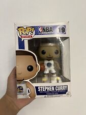 FUNKO POP NBA STEPHEN CURRY #19 WHITE JERSEY CHASE POPLIFE STICKER RARE VAULT picture