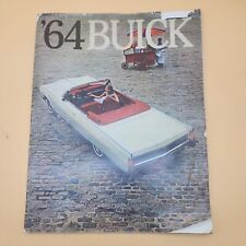 Original 1964 Buick Full Line Sales Brochure 64 LeSabre Riviera Wildcat Electra picture