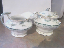 John Maddock, & Sons Ltd WARWICK Creamer And Sugar  England Very Good Condition picture