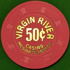 50 Cent Casino Chip from Virgin River Casino in Mesquite, Nevada picture