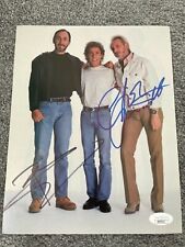 The Who signed 7.5x9.5 JSA COA John Entwistle + Pete Townshend psa bas picture