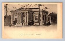 Titusville PA-Pennsylvania, Benson Memorial Library, Antique Vintage Postcard picture