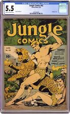 Jungle Comics #42 CGC 5.5 1943 4051669003 picture