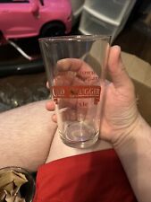 Old Slugger Pale Ale pint Beer Glass, Cooperstown Brewing Company, NY picture