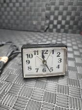 Vintage Westclox Black Alarm Clock Model 22090-22540 USA WORKING VINTAGE picture
