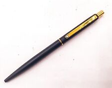 Vintage Montblanc Noblesse Black Gold Trim Ballpoint Pen  picture