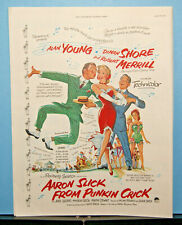 1952 Vintage Print AD Advertisement Art Movie Promo 