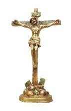 Brass Showpiece Jesus On Cross Statue picture