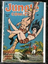 Jungle Comics #68 1945 Fiction House Golden Age Pre-Code Jungle Comic Book picture