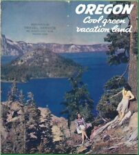 1946 OREGON VACATION GUIDE Timberline Lodge Crater Lake Pendleton Round-Up Salem picture