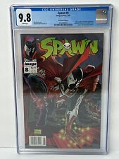 Spawn #8 Newsstand Edition Image Comics 1993 CGC 9.8 Vindicator Appearance picture
