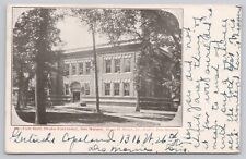 Postcard Des Moines Iowa Drake University Cole Hall College of Law 1908 Posted picture