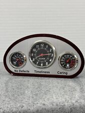Toyota Promotional Desk Clock Very Rare Humidity Temperature Combo Flaws Vintage picture