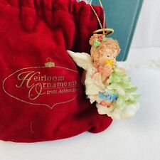 Heirloom Ornaments Ashton-Drake Holly Days Angel With A Christmas Tree picture