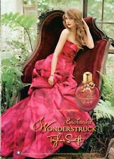 Wonderstruck Magazine Print Ad Taylor Swift Perfume Enchanted fragranc 2p 2013 picture