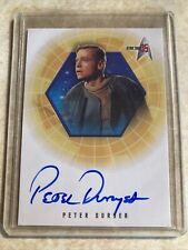 Star Trek 35th Peter Duryea “Jose Tyler” Autograph Card Signed Rittenhouse A32 picture