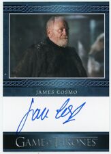 2023 Game of Thrones Art & Images Blue James Cosmo Autograph SCARCE picture