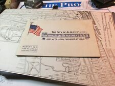 G.A.R. Grand Army of the Republic,NEW YORK STATE DEPT,ALBANY NY 1915 MAP & BOOK picture