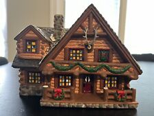 Dept 56 The Original Snow Village Hunting Lodge #54453 With Light And Box picture