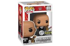The Rock 91 (25 Anniversary) EE Exclusive - WWE - Funko Pop picture