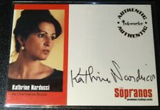 Kathrine Narducci / Sopranos Charmaine Bucco Autograph Card A-KN Inkworks signed picture
