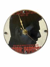 Custom Made Mission Impossible DVD Clock.  5x5 Requires (1) AA Battery. picture