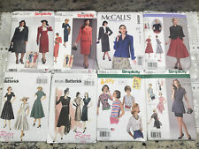 1930s 1940s 1950s 1960s sewing patterns Lot  (various sizes) picture