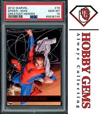 SPIDER-MAN PSA 10 2012 Rittenhouse Marvel Greatest Heroes #70 C2 picture