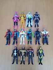 Masked Rider Kamen Rider Soft vinyl figure Doll lot of 14 Set sale Exaid etc. picture