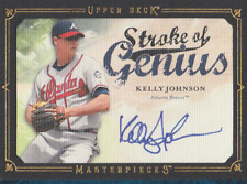Kelly Johnson 2008 UD Masterpieces Stroke of Genius autograph auto card SG-KJ picture