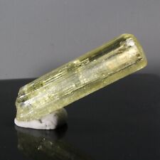 24.80ct Heliodor Crystal Padre Paraiso Brazil Gem Mineral Yellow Clear Beryl 637 picture