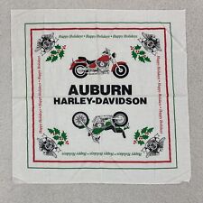 harley davidson Bandana handkerchief Owners Group HOG Happy Holidays One Sided picture