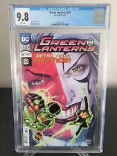 GREEN LANTERN #38 CGC 9.8 GRADED 2018 DC COMICS SHANE DAVIS COVER 1ST RED TIDE picture