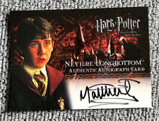 Harry Potter & Prisoner Of Azkaban Authentic Autograph Card Neville Longbottom picture