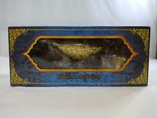 Txx Aladdin's Magic Lamp Gold Color Metal Decorative Collectible Genie Lamp picture