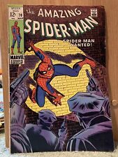 1969 Amazing Spider-man #70 High Grade Marvel Comic Book John Romita Cover Art picture