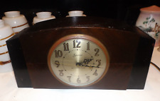 Vintage 1950s Sessions Art Deco Westminster Chime Electirc clock 4Repair picture
