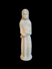 Stone Marble Madonna And Child Statue 8.5 Inch  picture