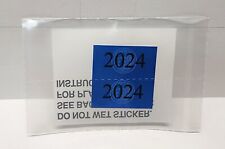 DMV STICKER CVRA 2024 Blue California Commercial Gross Vehicle Weight Sticker picture