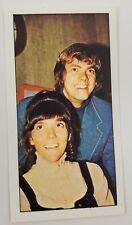 1974 The Carpenters Card Geo. Bassett & Co. Pop Rock Music Stars picture