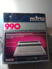 Vtg Montgomery Ward Royal Electronic 990 Typewriter All Orig in Box Works Fine picture