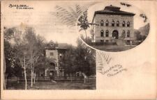 Postcard University Colorado Boulder CO Woodbury Hall & Library 1909       H-244 picture